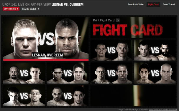 Ufcwebsite